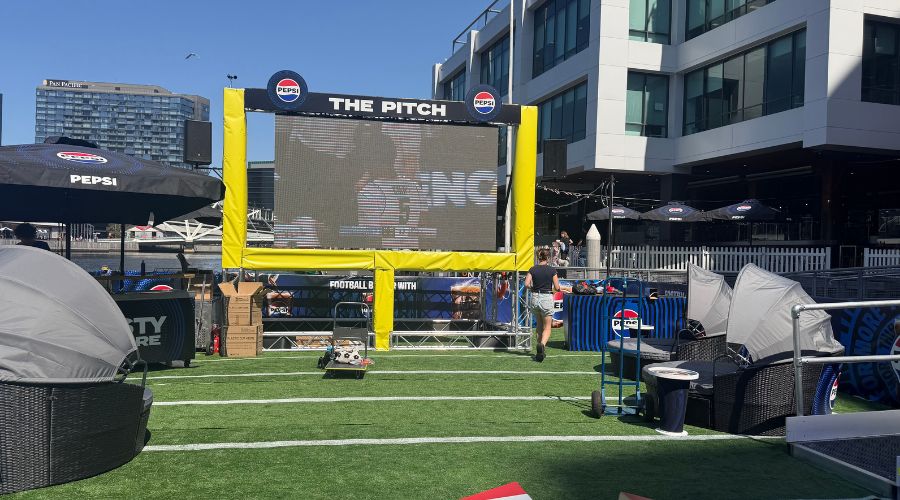 Floating Digital screens for events in Melbourne