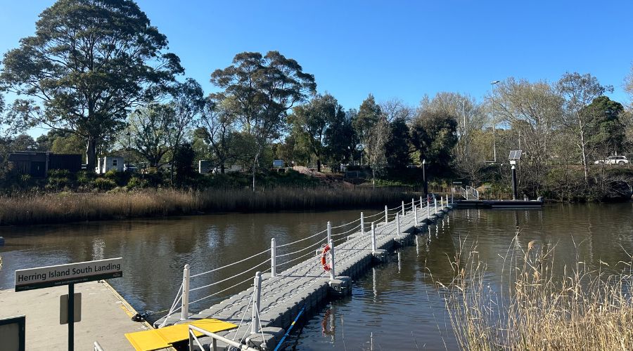 Floating walkway hire can be mobilised Australia wide